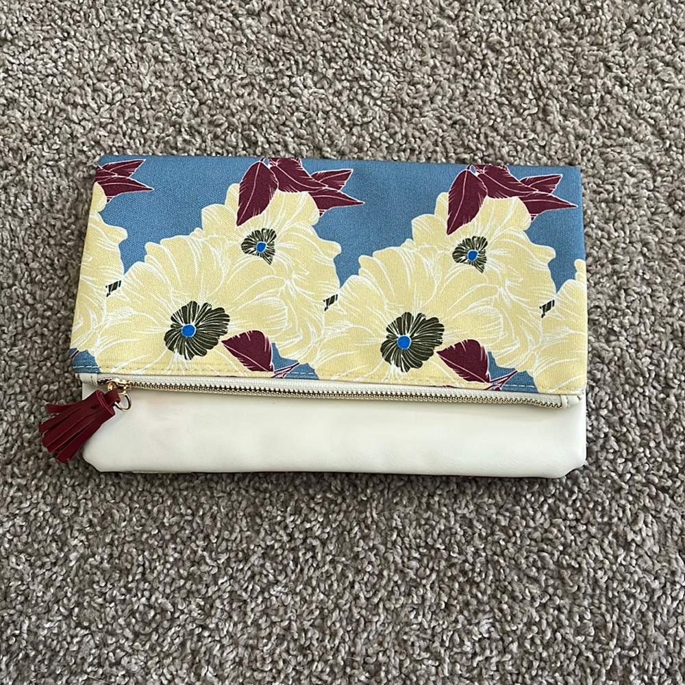 Rachel Pally fold over clutch bag